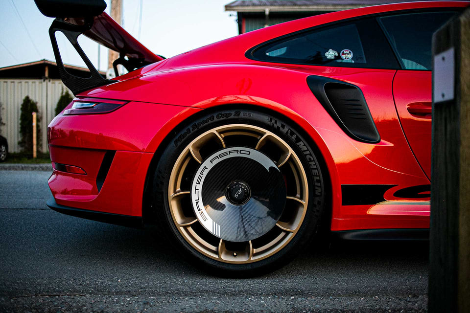 Carbon Fiber Aero Discs - 2016-2019 Porsche GT2 & GT3 RS (991.1 & 991.2)