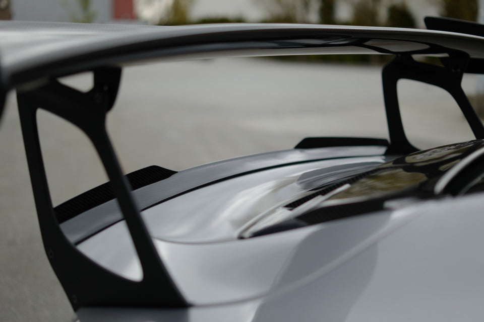 Rear Ducktail Lip - 2016-2019 Porsche GT2 GT3 RS (991.1 & 991.2)