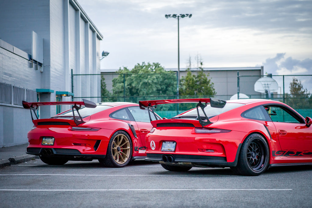 Gt2 Rs Rear Wing RS Wing Risers - 2016-2019 Porsche GT2 GT3 RS (991.1 & 991.2) – Salter Aero