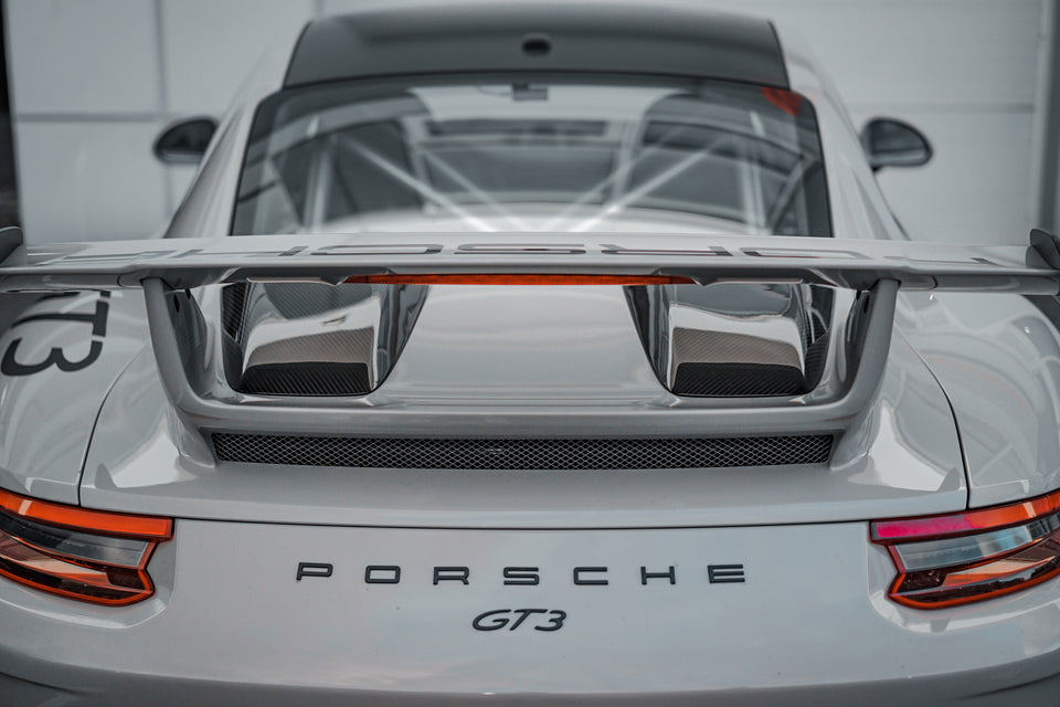 GT3 Carbon Fiber Engine Scoops - 2017-2018 Porsche GT3 (991.2)